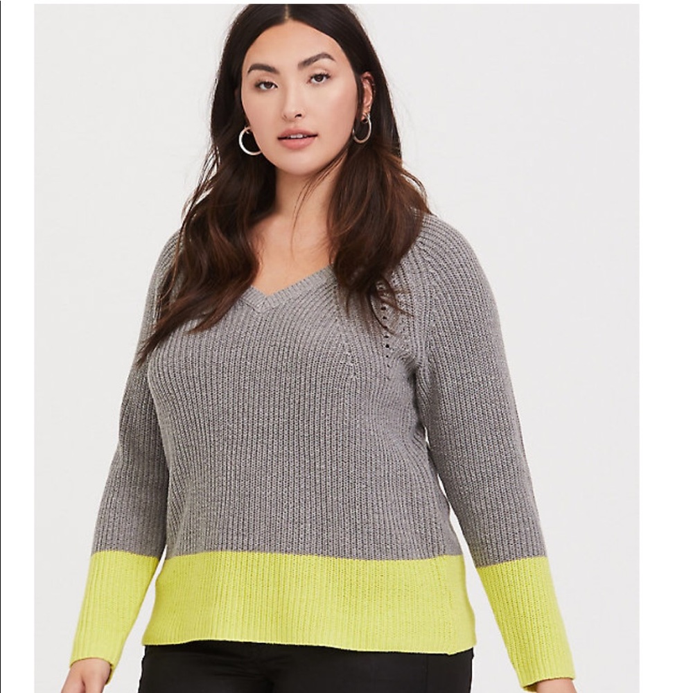 Neon Plus Size Sweater From Torrid
